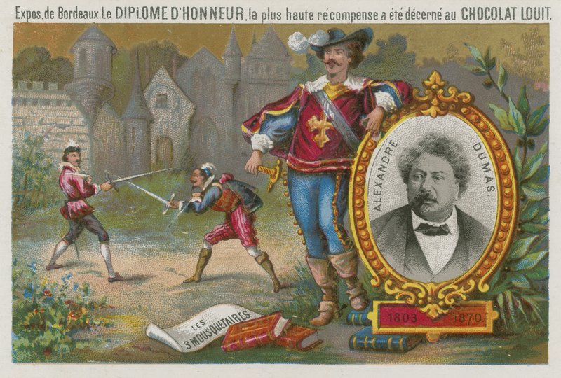 Alexandre Dumas (1803-1870) de French School