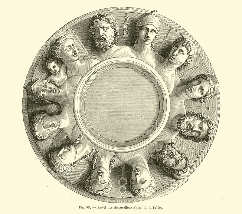 Altar de los Doce Dioses de French School