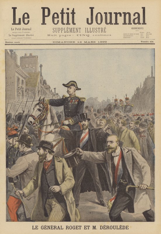 Intento de golpe de estado por Paul Déroulède de French School