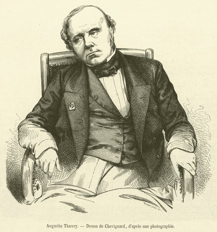 Augustin Thierry (grabado) de French School