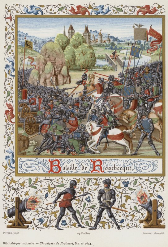 Batalla de Rosebecque de French School