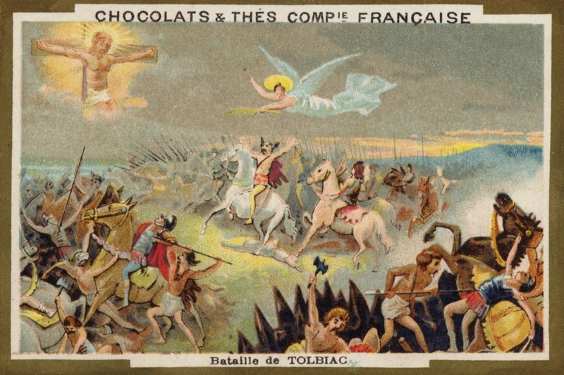 Batalla de Tolbiac de French School