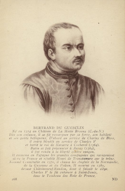 Bertrand du Guesclin de French School