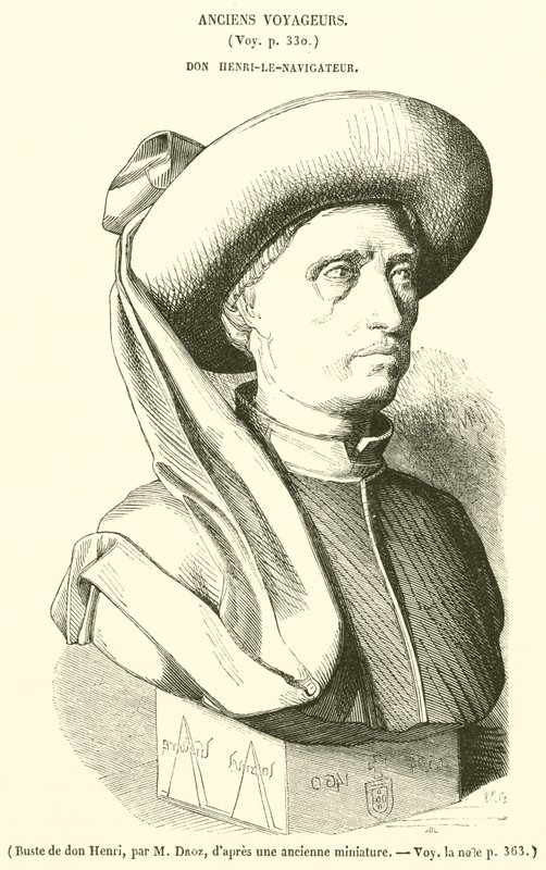 Busto de don Enrique de French School