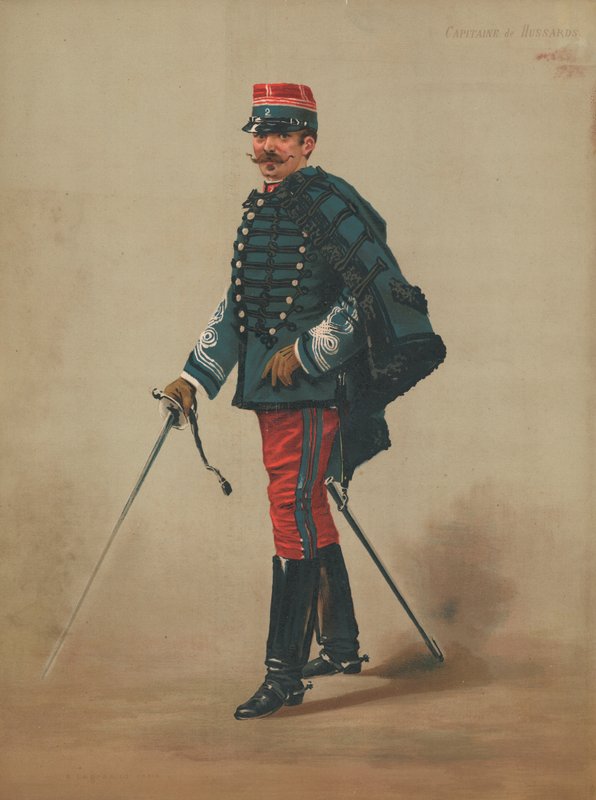 Capitán de Húsares de French School