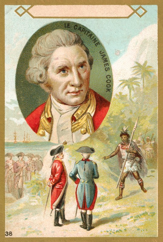 Capitán James Cook de French School