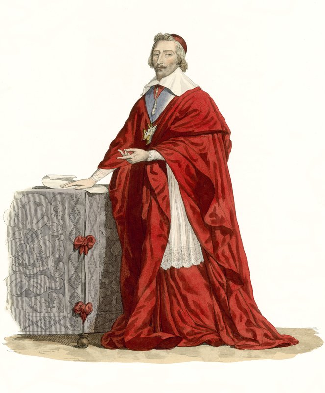 Cardenal de Richelieu de French School