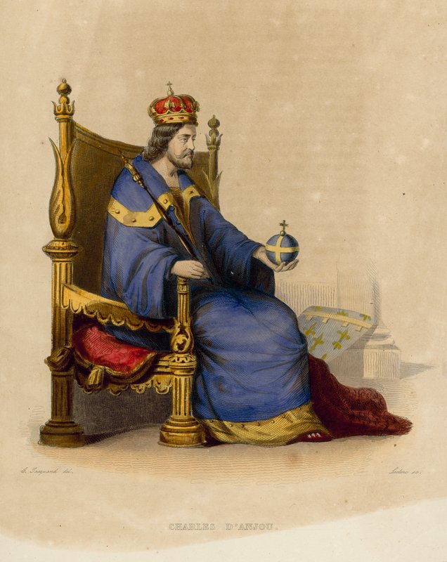 Carlos de Anjou de French School