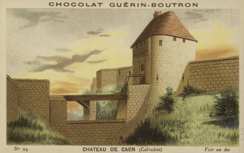 Castillo de Caen, Calvados de French School