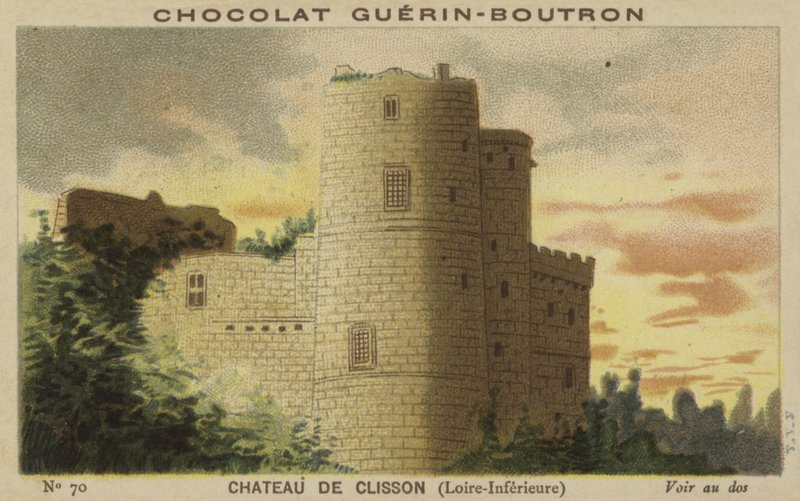 Castillo de Clisson, Loire-Inferieure de French School