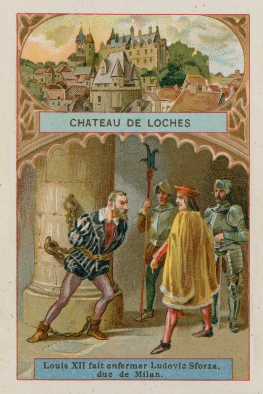 Castillo de Loches de French School