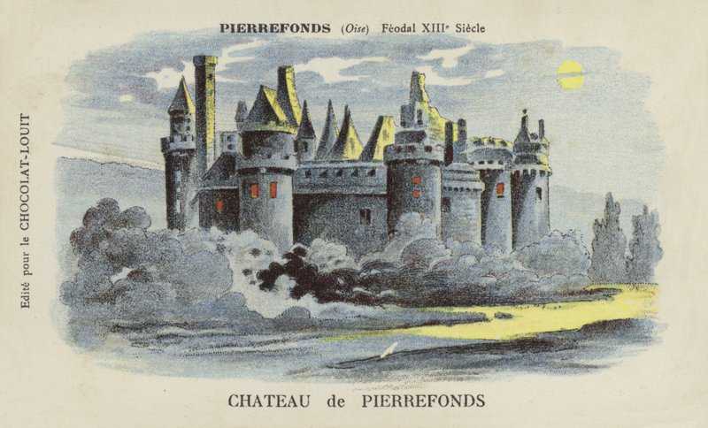 Castillo de Pierrefonds, Pierrefonds, Oise de French School