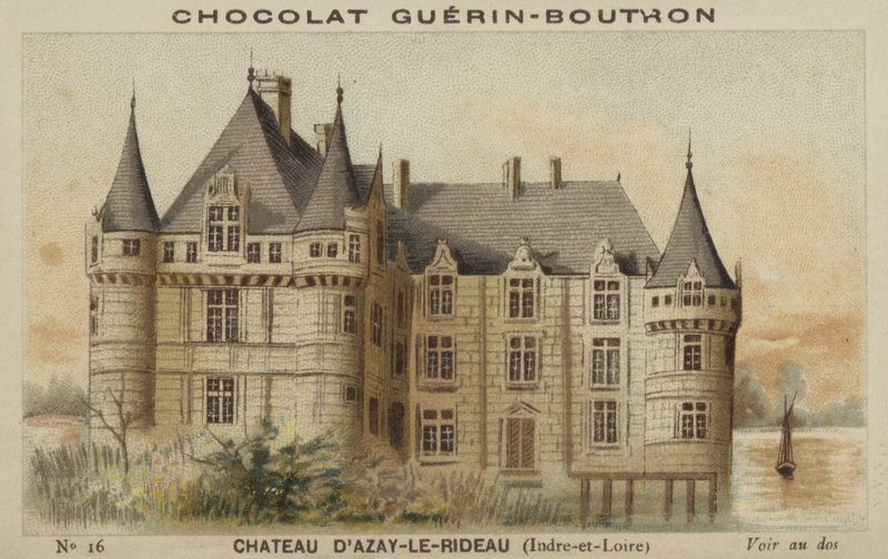 Castillo de Azay-le-Rideau, Indre-et-Loire de French School