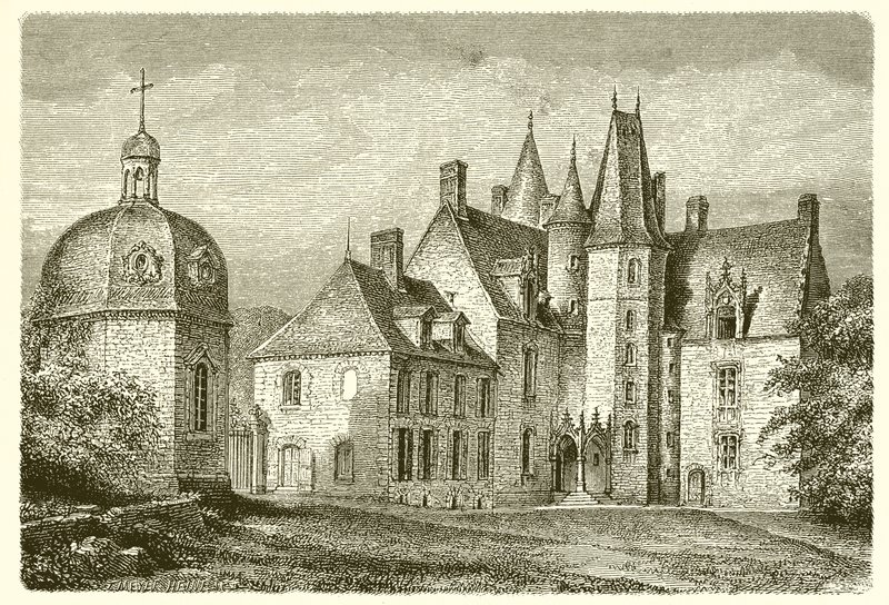Chateau des Rochers de French School