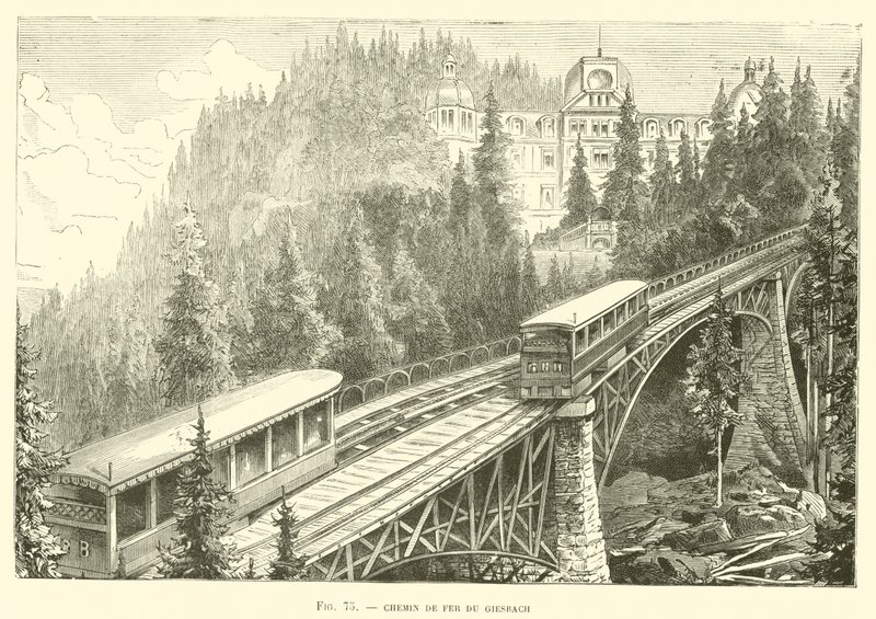 Chemin de Fer du Giesbach de French School
