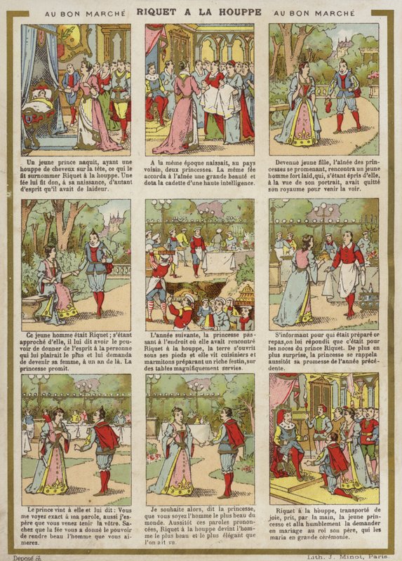 Tira Cómica - Riquet con el Copete de French School