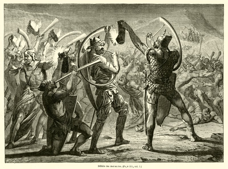 Derrota de los madianitas de French School