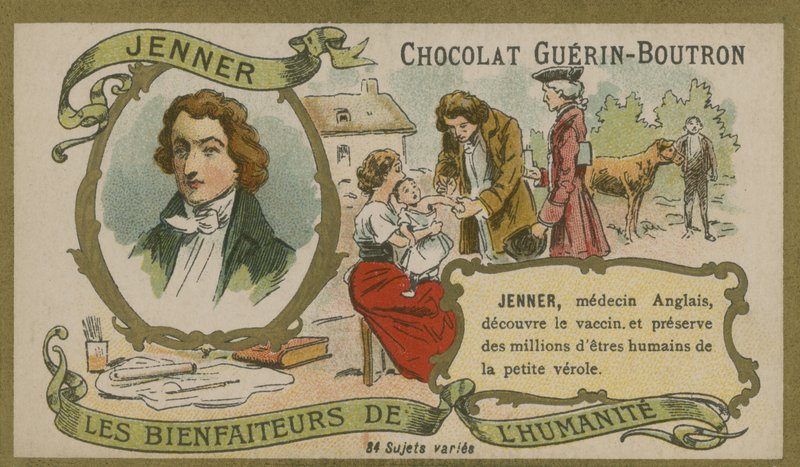 Edward Jenner, médico y científico inglés de French School