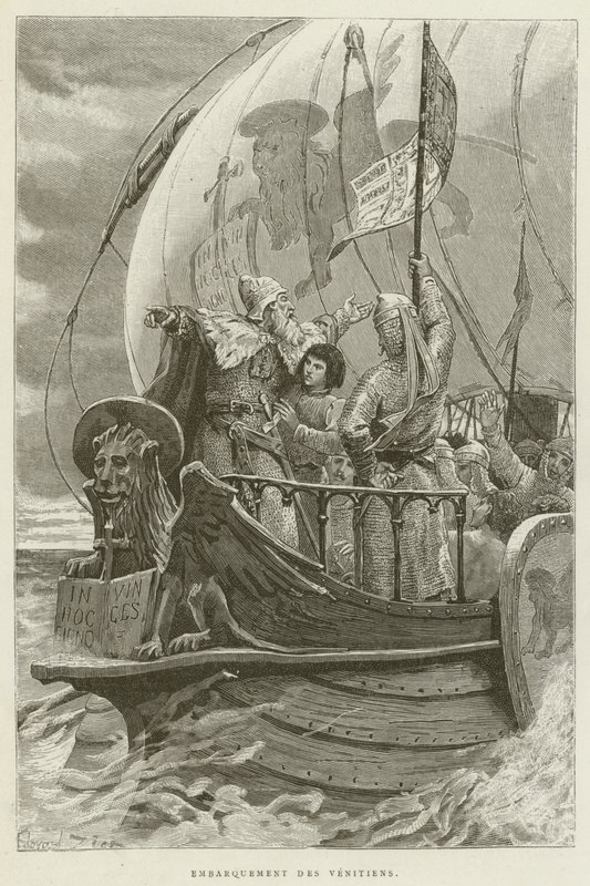 Embarque de los venecianos de French School