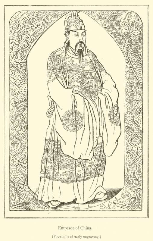 Emperador de China (grabado) de French School