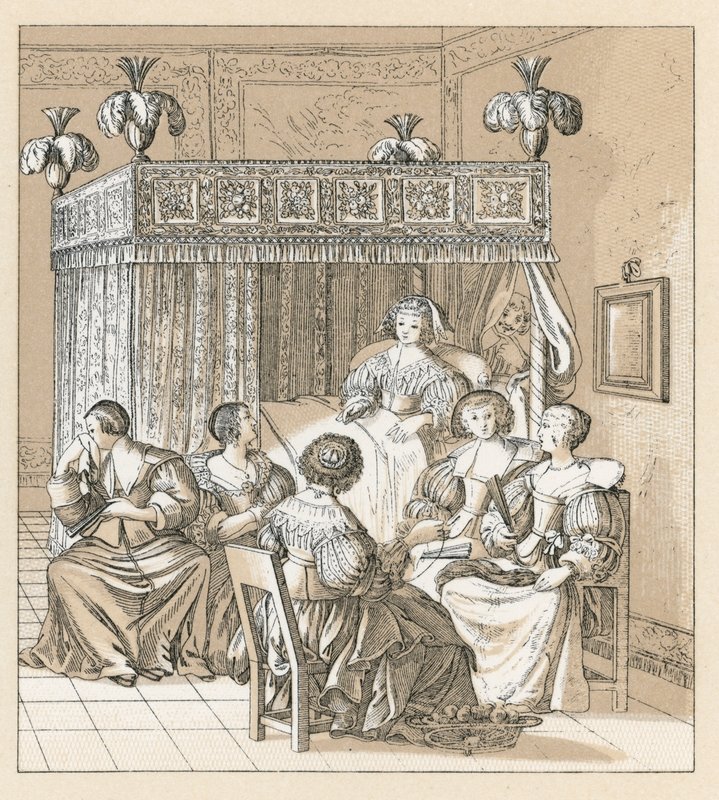 Traje de Europa del siglo XVII de French School