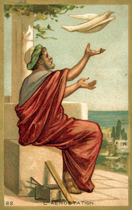 Vuelo (cromolito) de French School