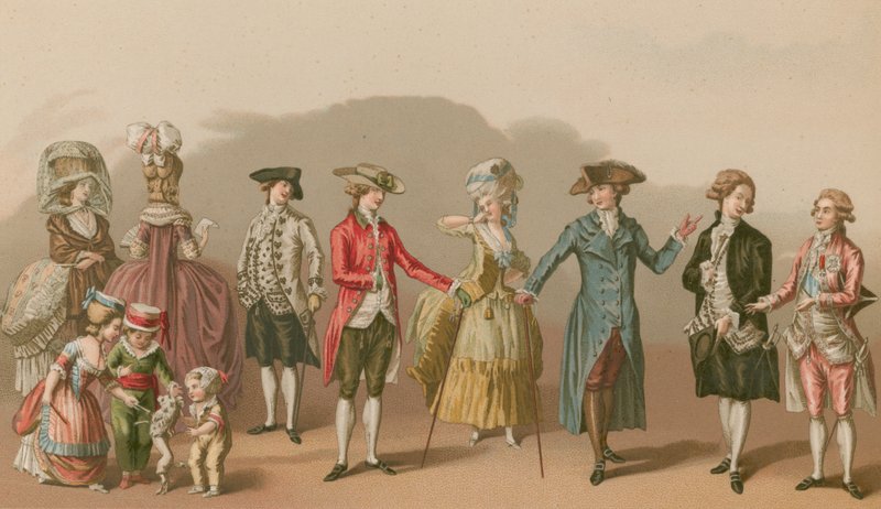 Moda de caballeros de French School