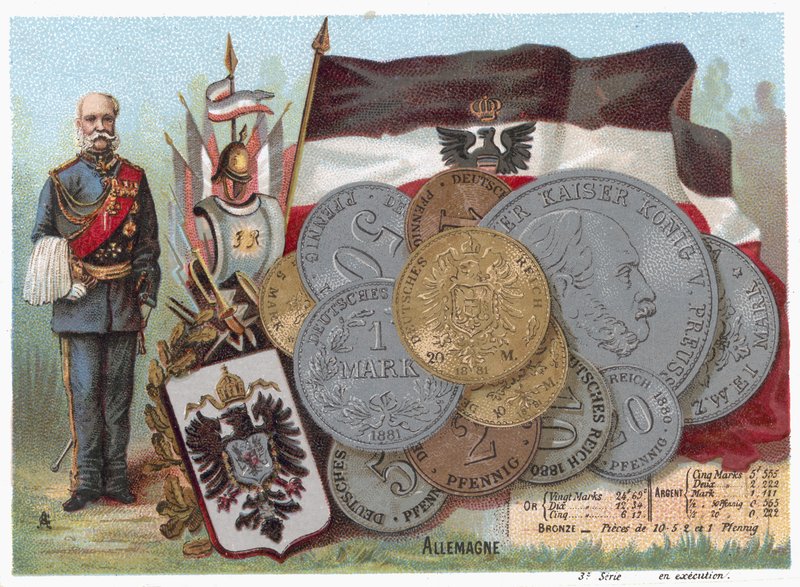 Moneda alemana de French School