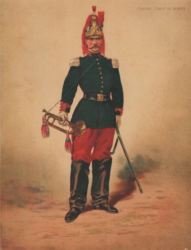 Gran uniforme de servicio de French School