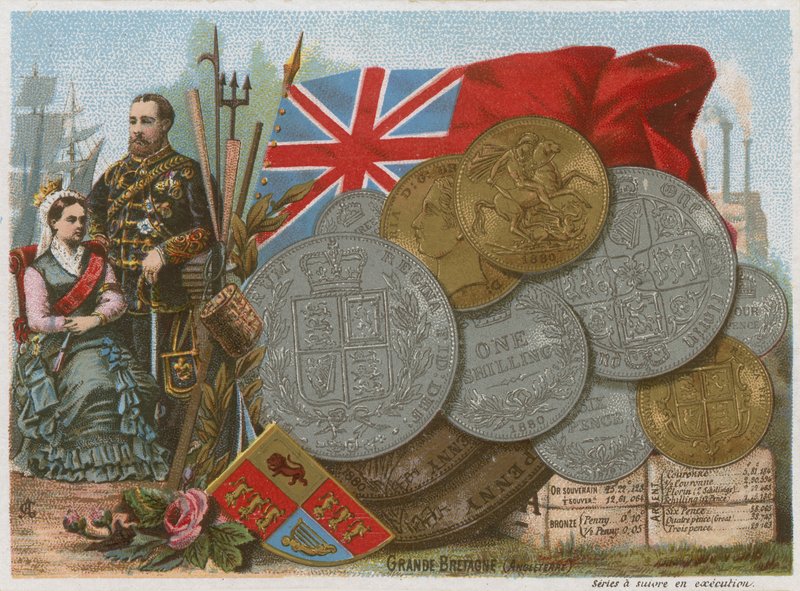 Gran Bretaña - moneda de French School