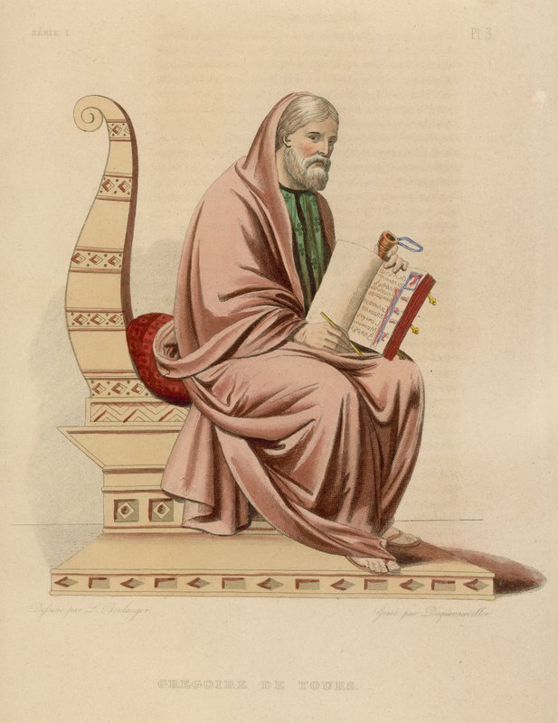 Gregorio de Tours de French School