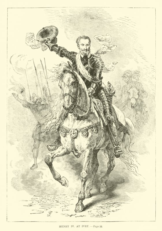 Enrique IV en Ivry de French School