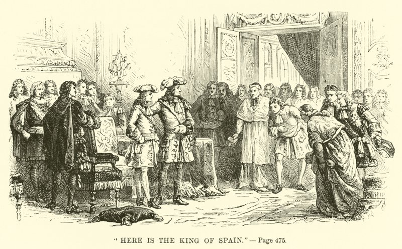 Aquí está el Rey de España de French School
