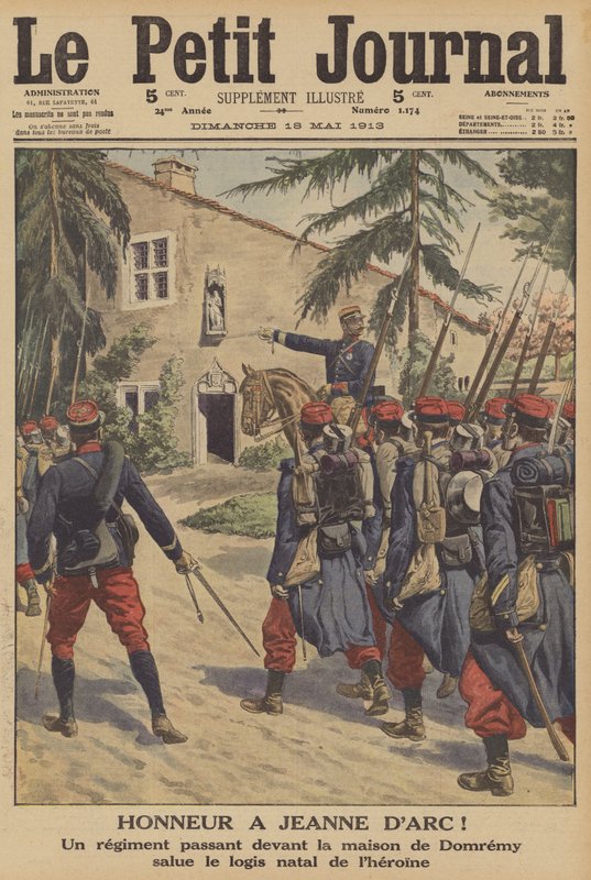 ¡Honor a Juana de Arco! de French School