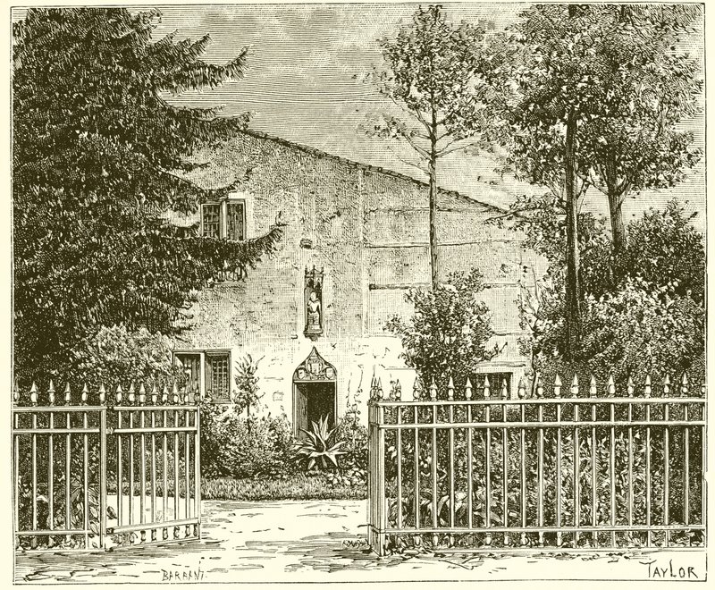 Casa de Juana de Arco en Domremy de French School
