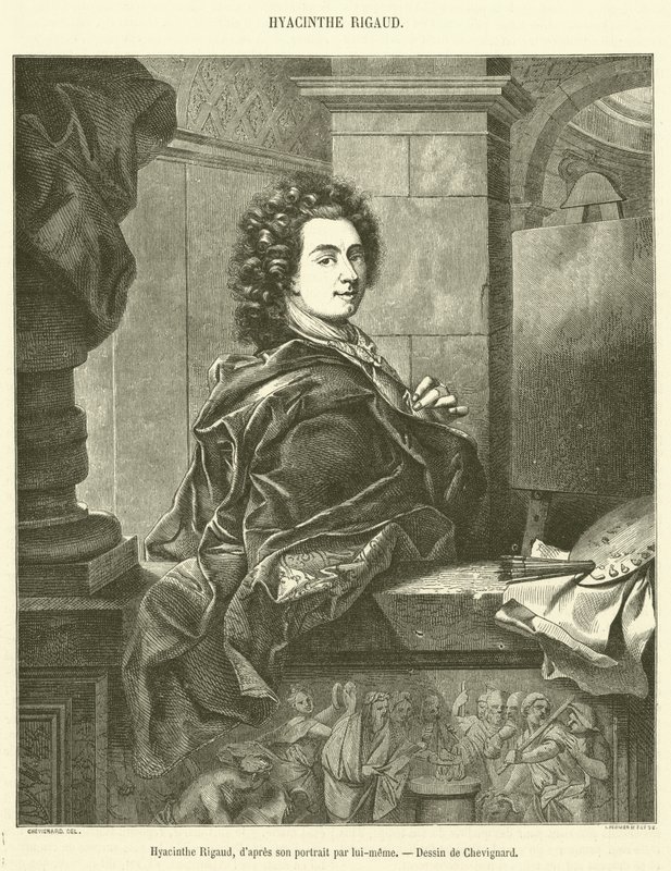 Hyacinthe Rigaud de French School
