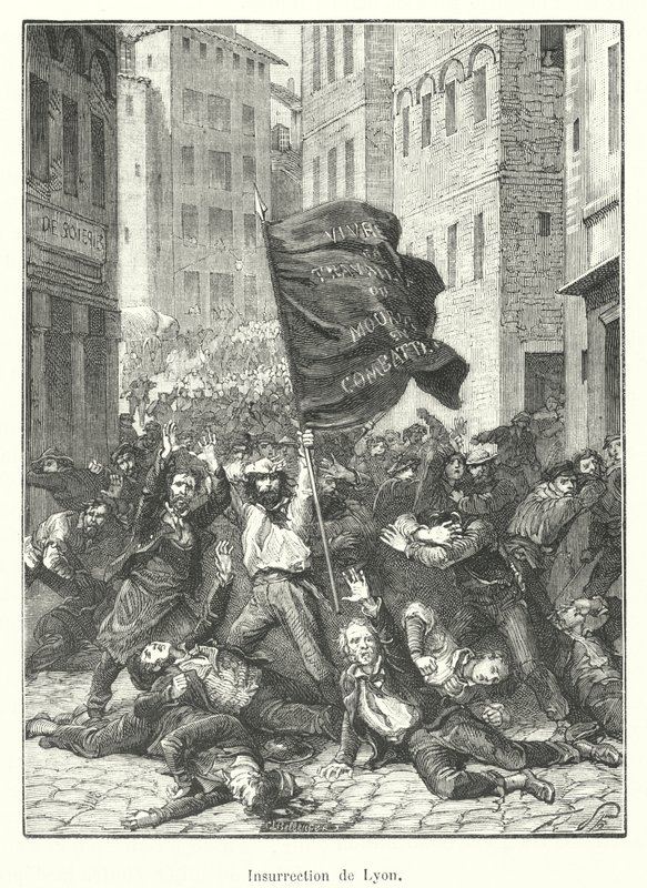 Insurrección de Lyon de French School