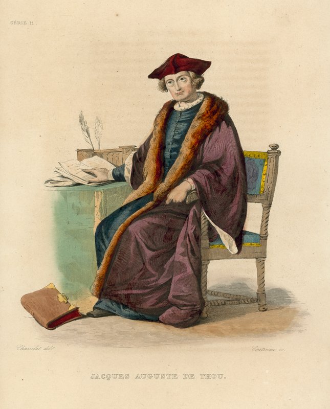 Jacques Auguste de Thou de French School