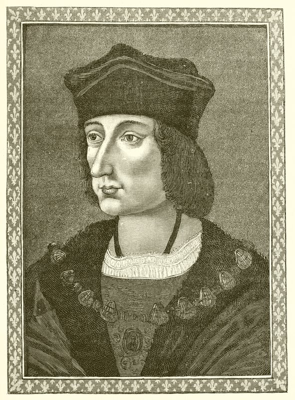 Rey Carlos VIII de French School