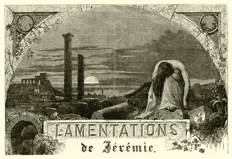 Lamentaciones de Jeremías de French School