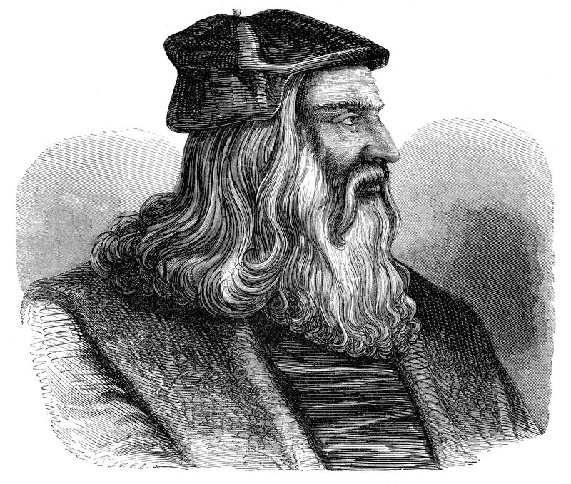 Leonardo Da Vinci de French School