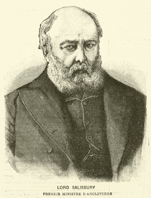 Lord Salisbury, Primer Ministro británico de French School