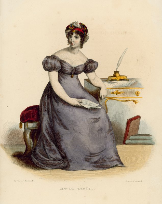 Madame de Stael de French School