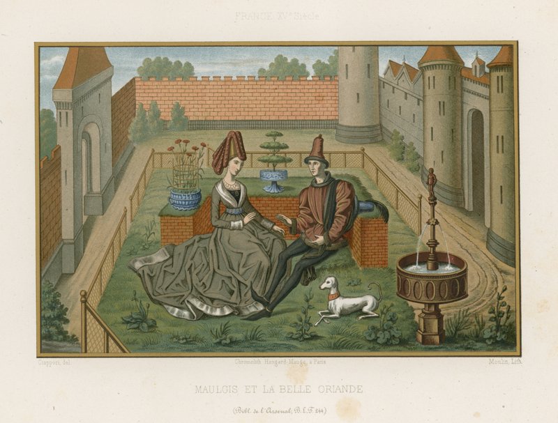 Maugris y Oriadne de French School
