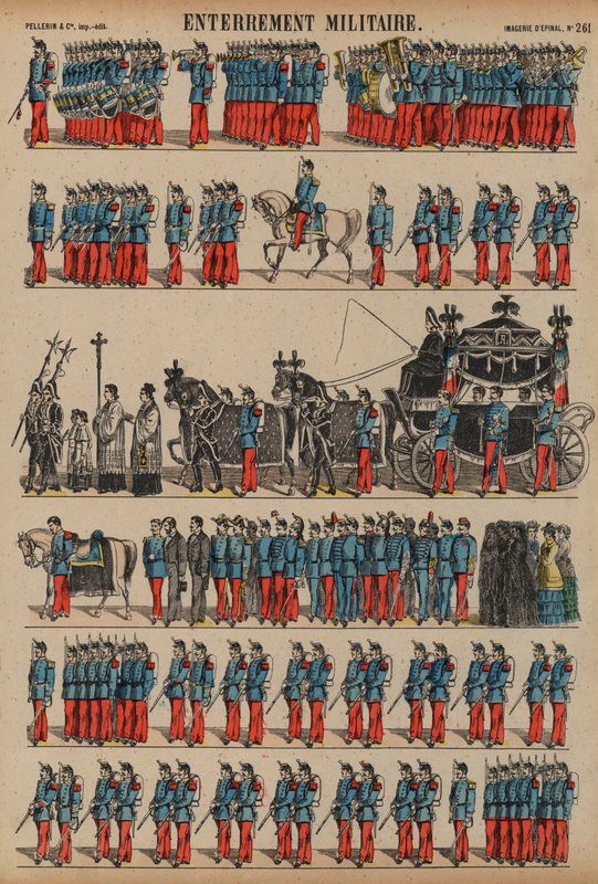 Funeral militar de French School