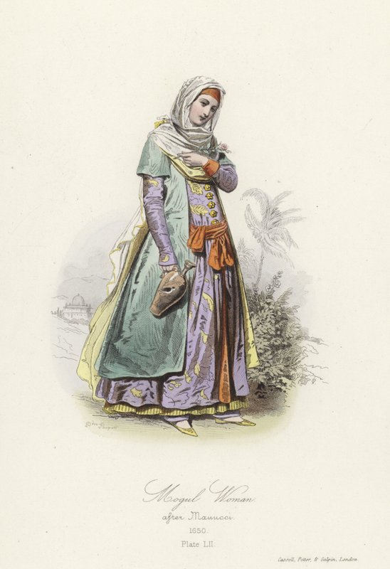 Mujer mogol de French School