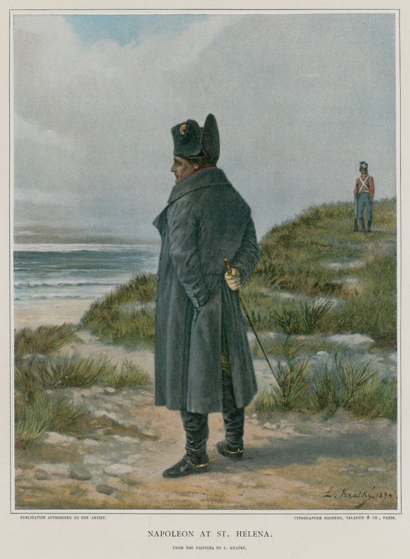Napoleón en Santa Elena de French School