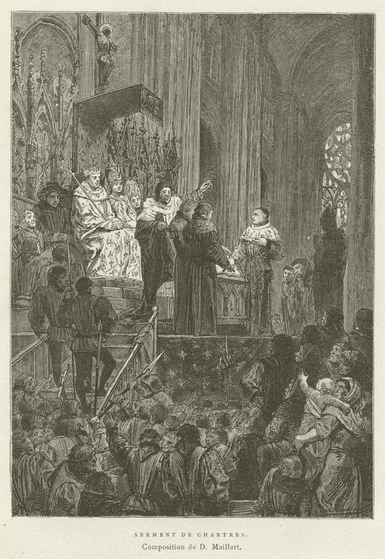 Juramento de Chartres de French School