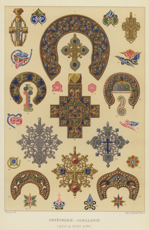 Orfebrería-Joyería (Siglos XVI y XVII) de French School
