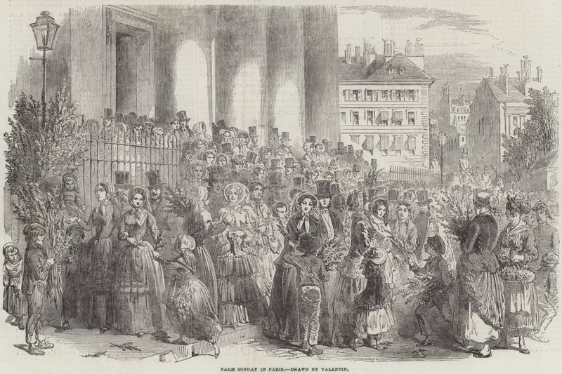 Domingo de Ramos en París de French School
